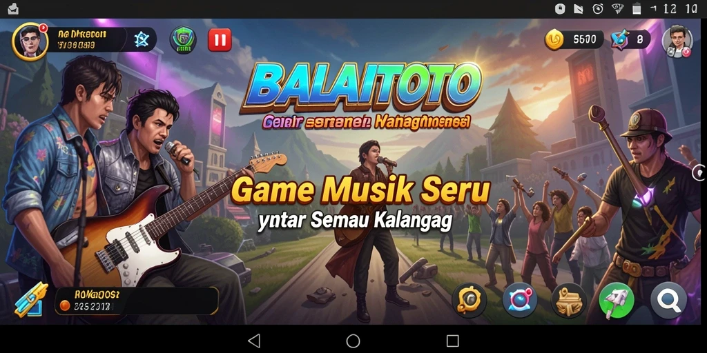 Tampilan gameplay BALAITOTO yang seru dan interaktif.