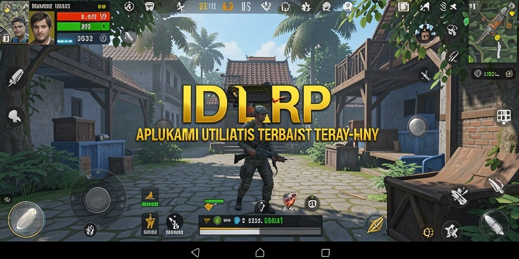 Screenshot utama IDRRP menampilkan antarmuka aplikasi yang simpel dan fungsional.