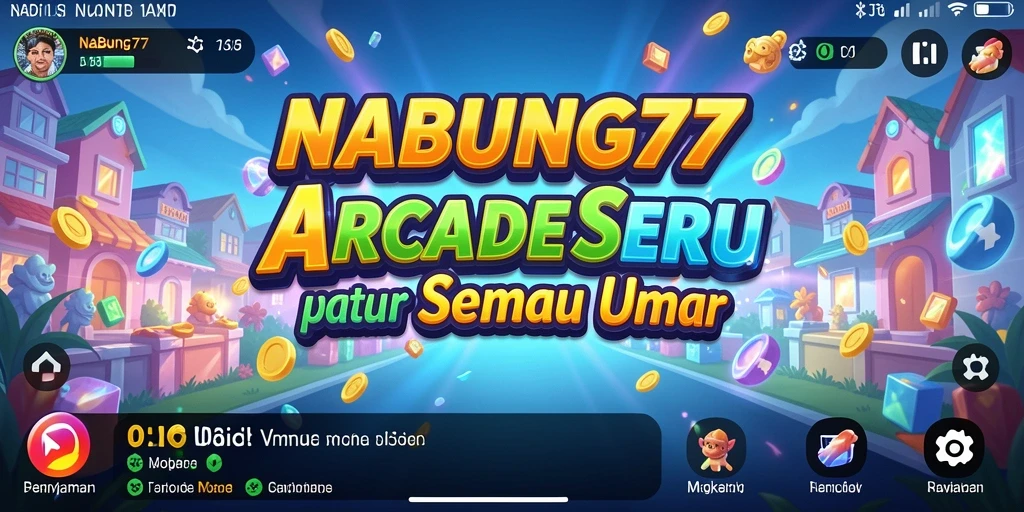 Tampilan menarik dari gameplay seru NABUNG77.
