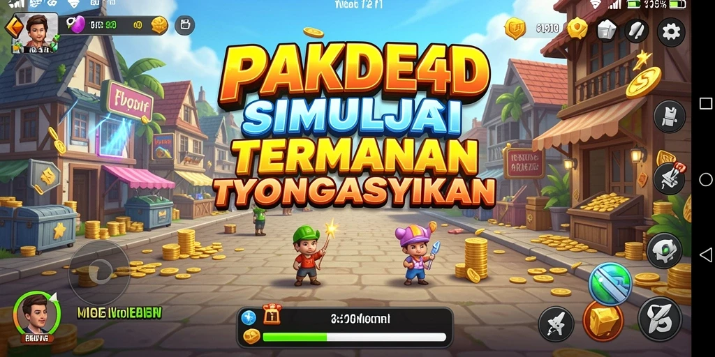 Gameplay menarik PAKDE4D yang penuh strategi Tycoon.