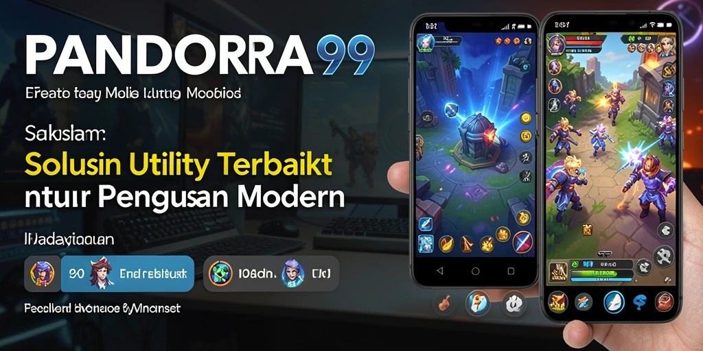 Tampilan antarmuka PANDORA99 yang sederhana dan fungsional.