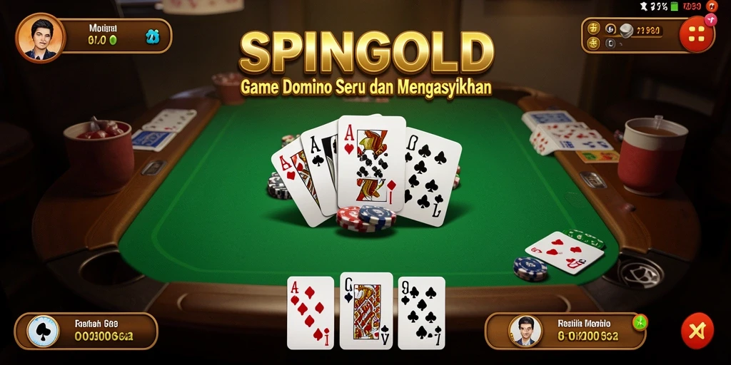 Tampilan gameplay seru dan interaktif di SPINGOLD.