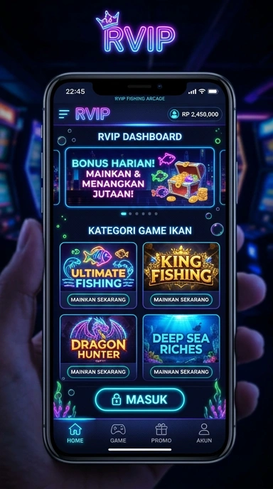 Menu navigasi yang mudah digunakan di rvip.
